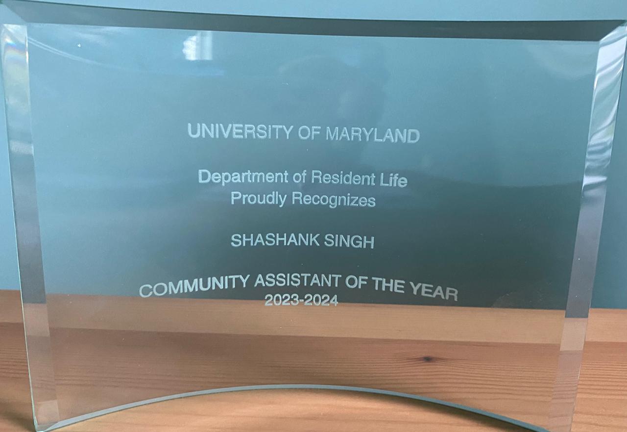 Award by Reslife
