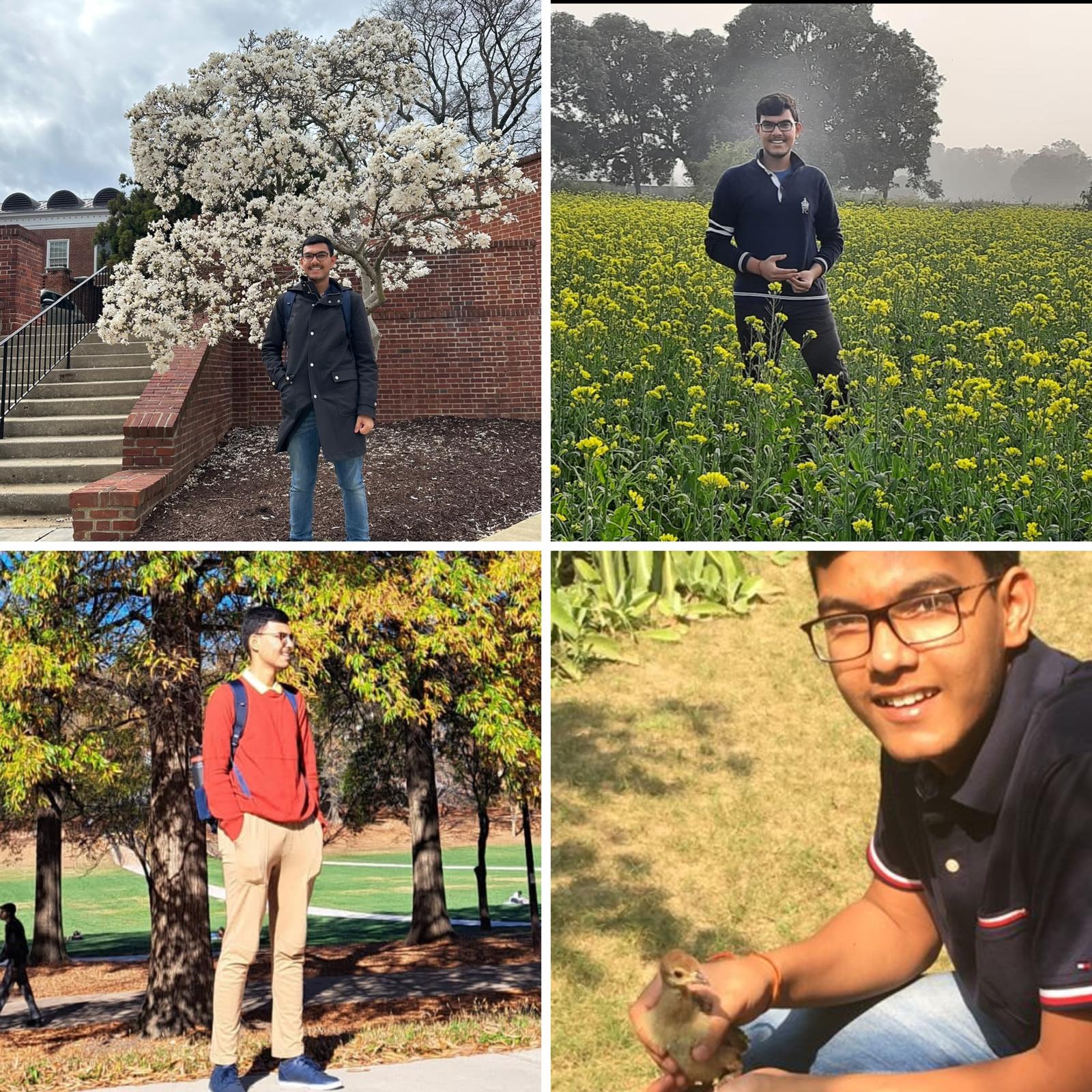 Combined photos of Shashank